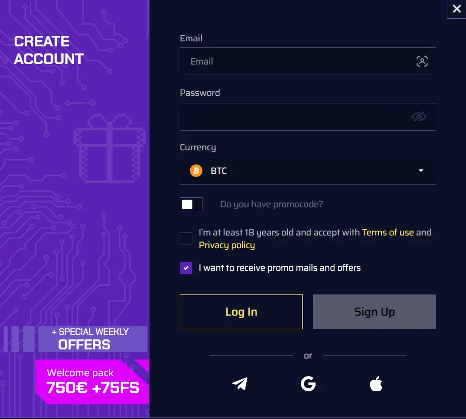 Casino_Justbit_registration