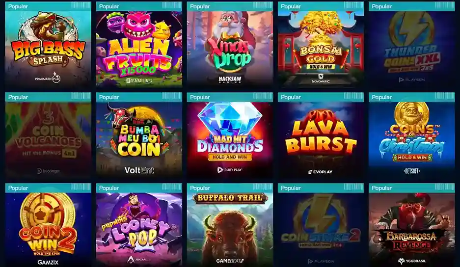 casino justbit games