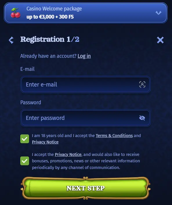 casombie_Casino_regisration2