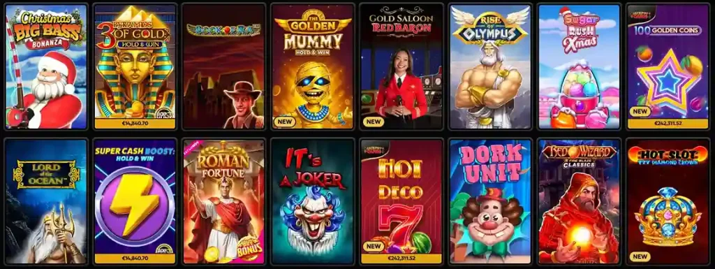 spinsy casino games